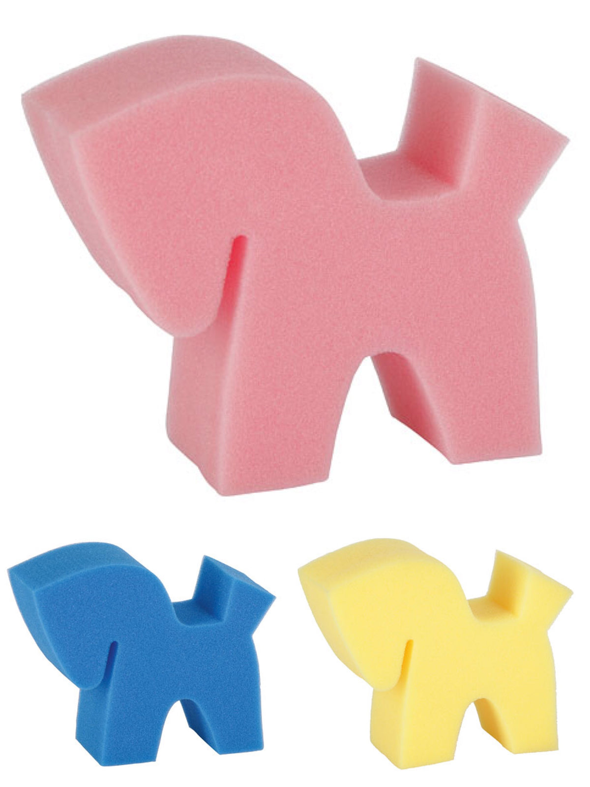 Éponges de pansage Covalliero en forme de cheval, lot de 3