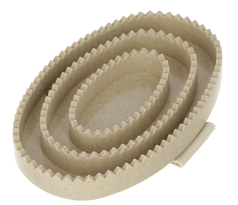Étrille MagicBrush en plastique recyclé et fibres naturelles