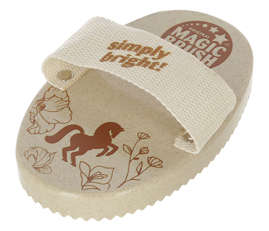 Étrille MagicBrush en plastique recyclé et fibres naturelles