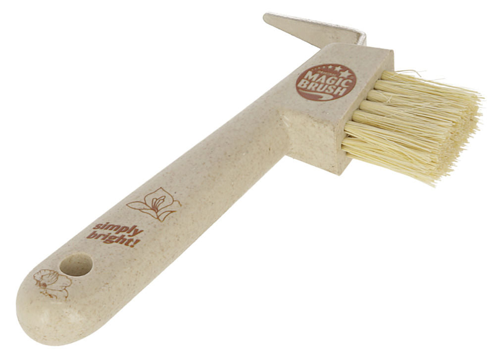 Cure-pied MagicBrush crochet métal et brosse, plastique recyclé