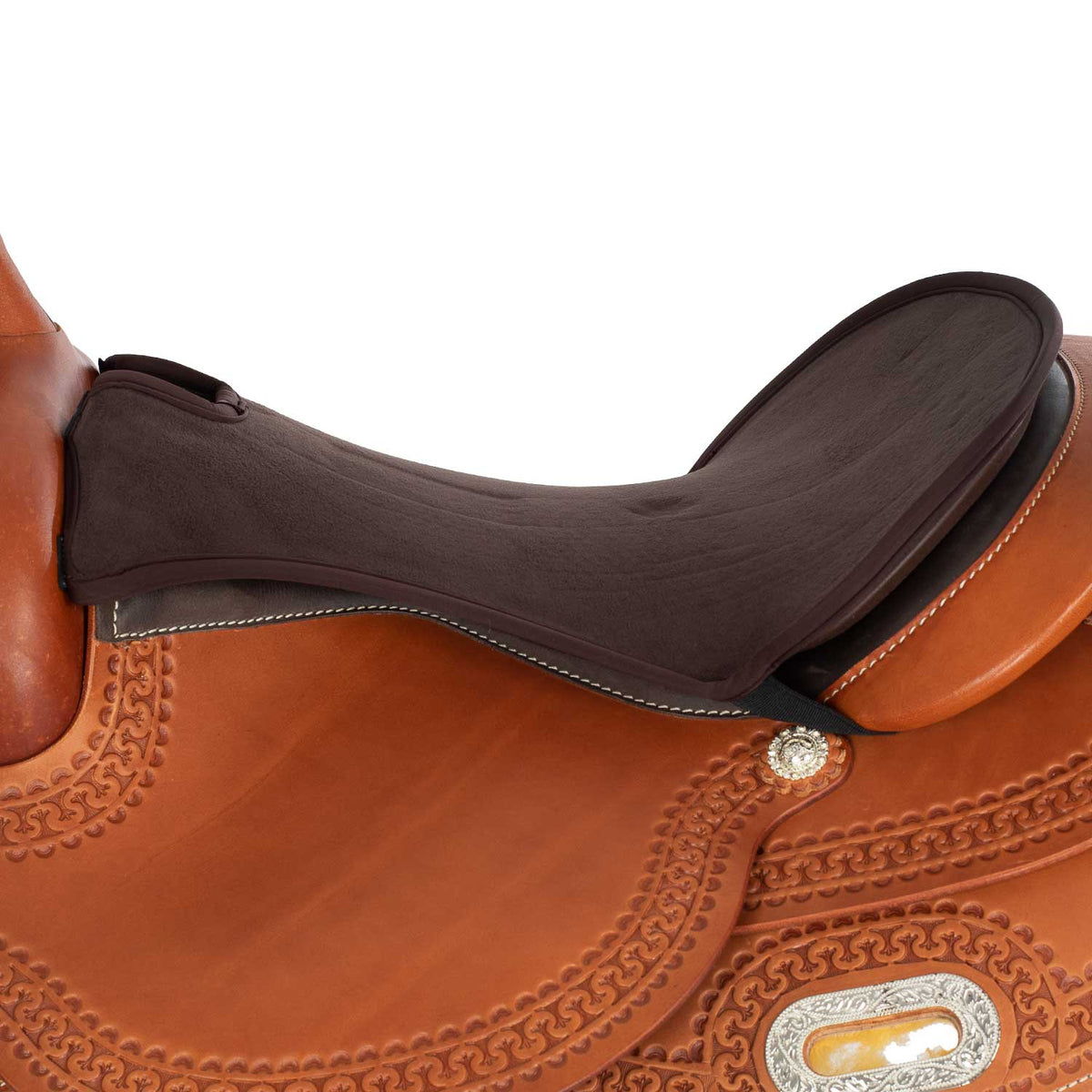 Couvre-siège western Acavallo Gel-In Classic 10 mm, dessus Dri-Lex