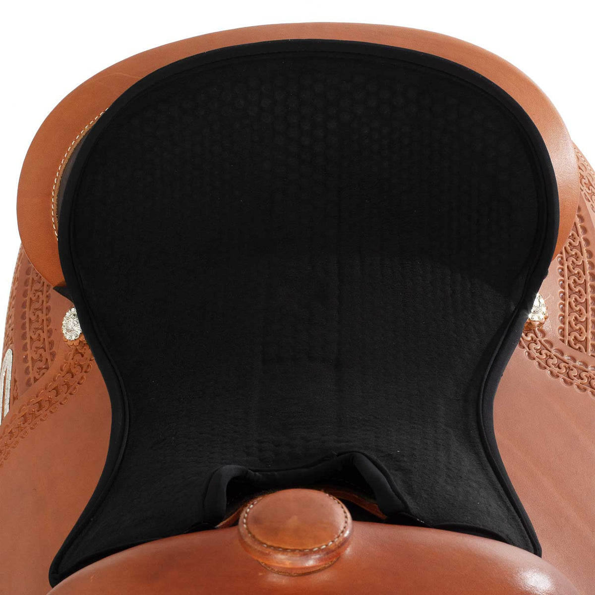 Couvre-siège western Acavallo Gel-In Classic 10 mm, dessus Dri-Lex