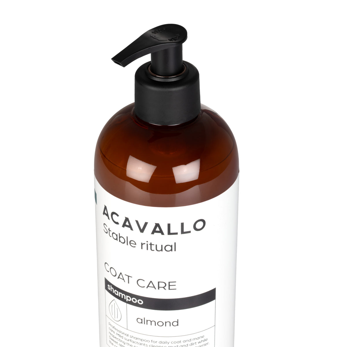 Shampoing cheval Acavallo à l'huile d'amande douce, 500 ml