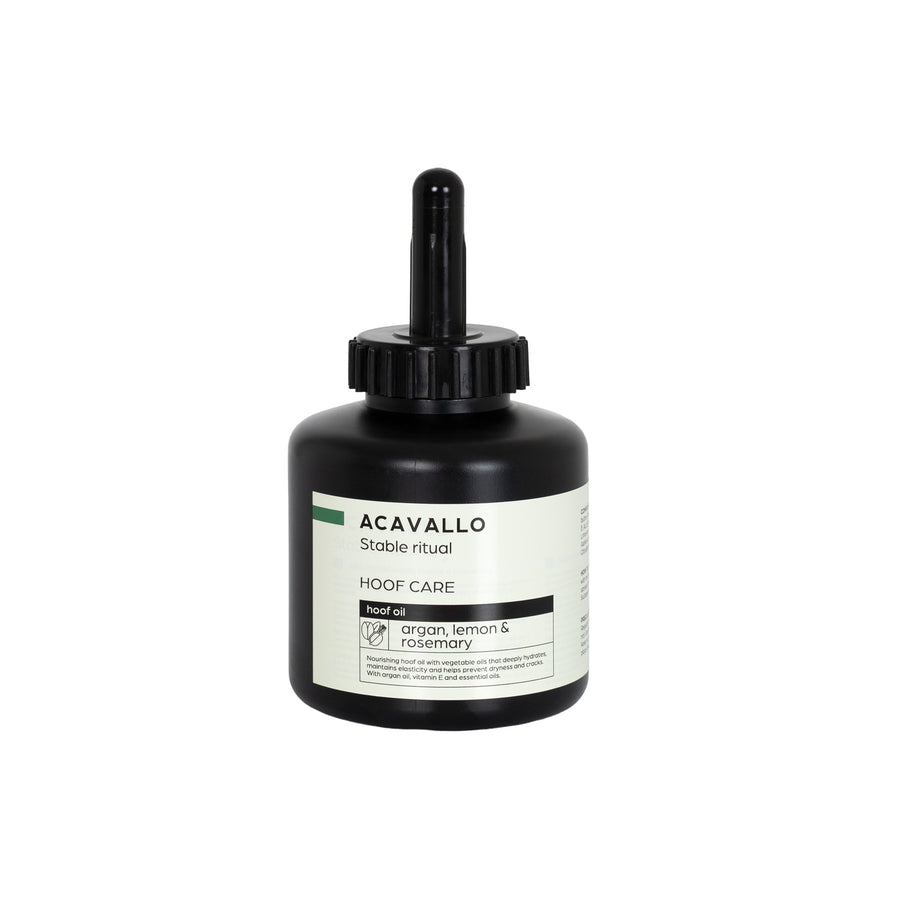 Huile pour sabots Acavallo 500 ml, argan, amande ou karité