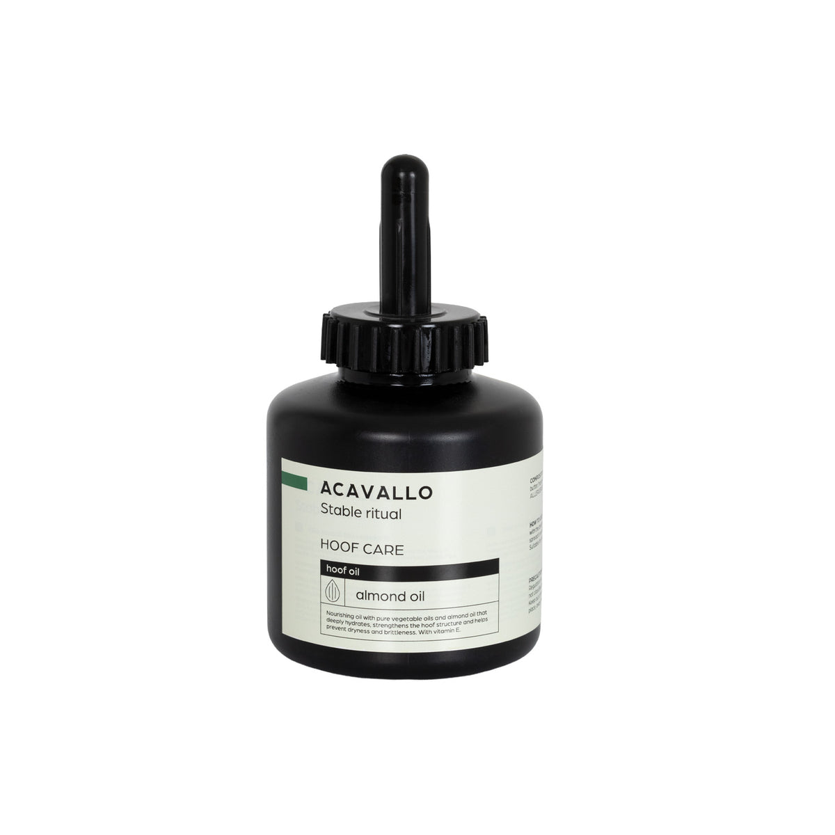 Huile pour sabots Acavallo 500 ml, argan, amande ou karité