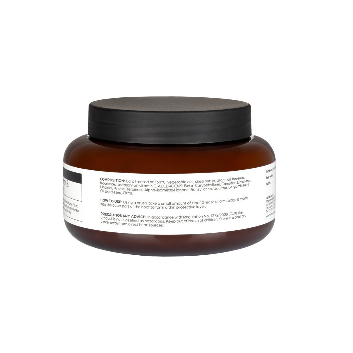 Graisse pour sabots Acavallo 500 ml, argan, karité ou amande