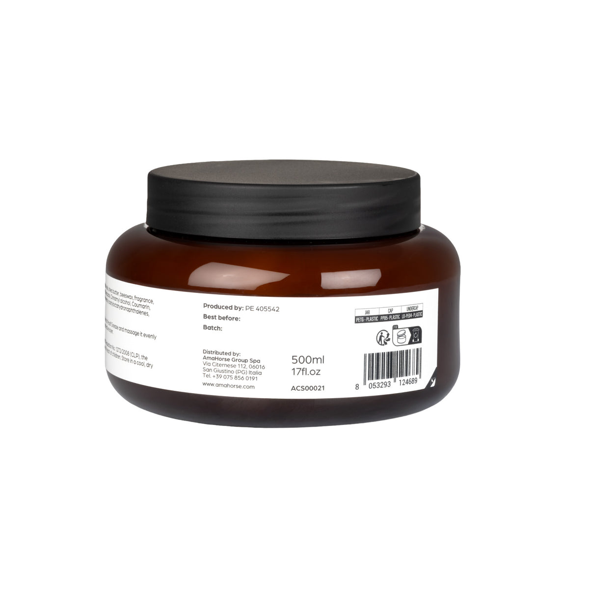 Graisse pour sabots Acavallo 500 ml, argan, karité ou amande