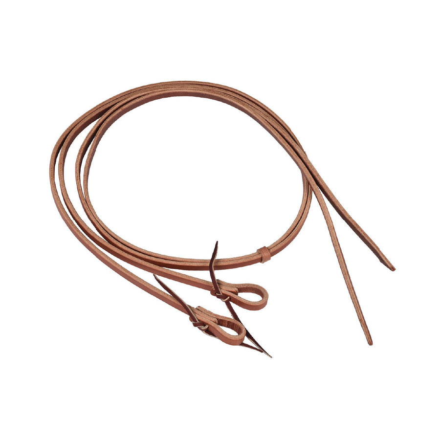 Rênes western waterloop en cuir, largeur 3/4 pouce