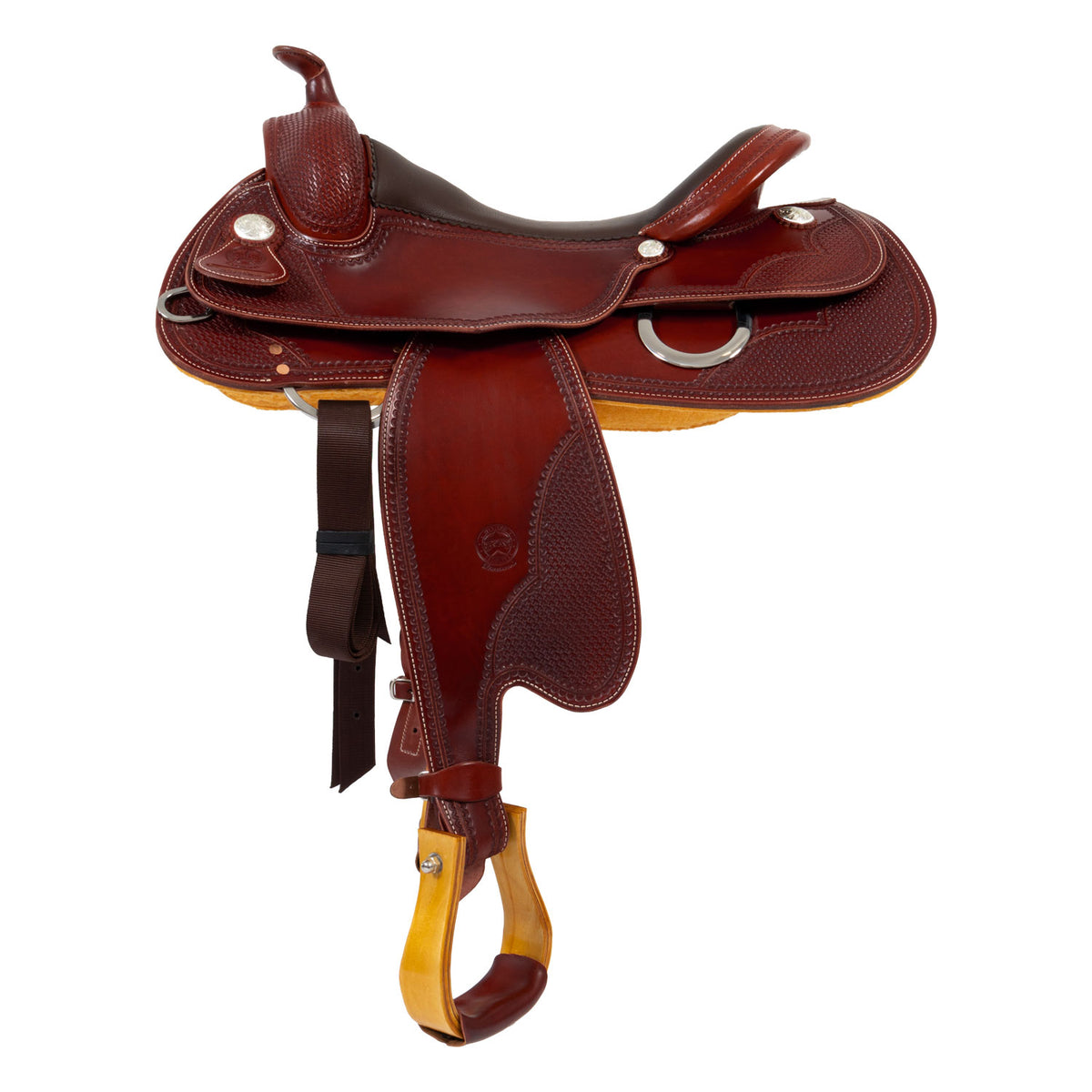 Selle de reining Garland Big Butterfly, travail corner basket, 16 ou 16,5 pouces
