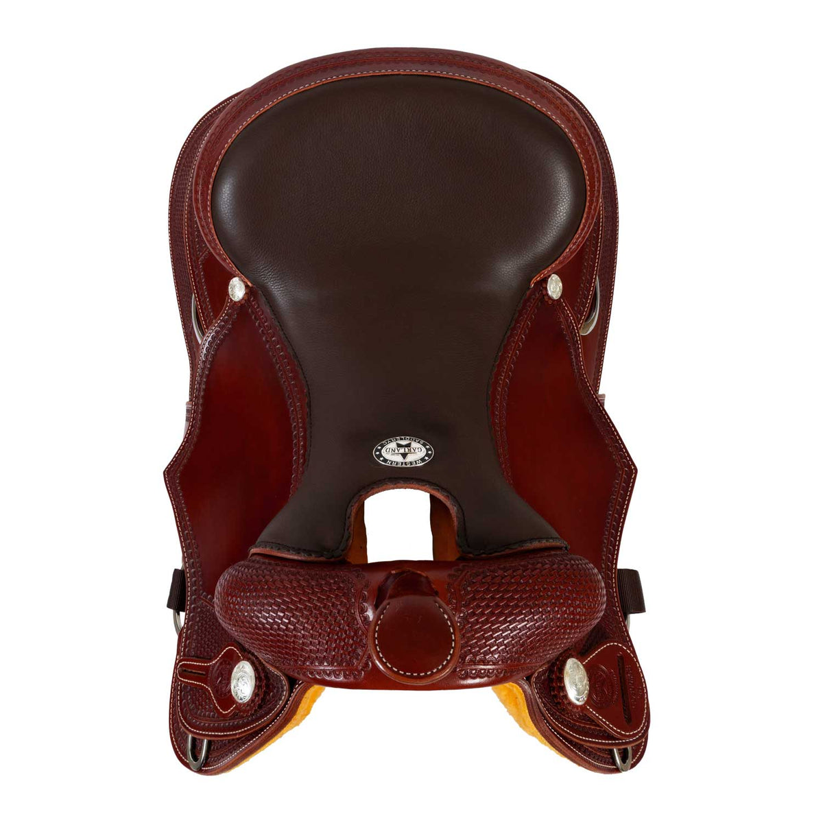 Selle de reining Garland Big Butterfly, travail corner basket, 16 ou 16,5 pouces