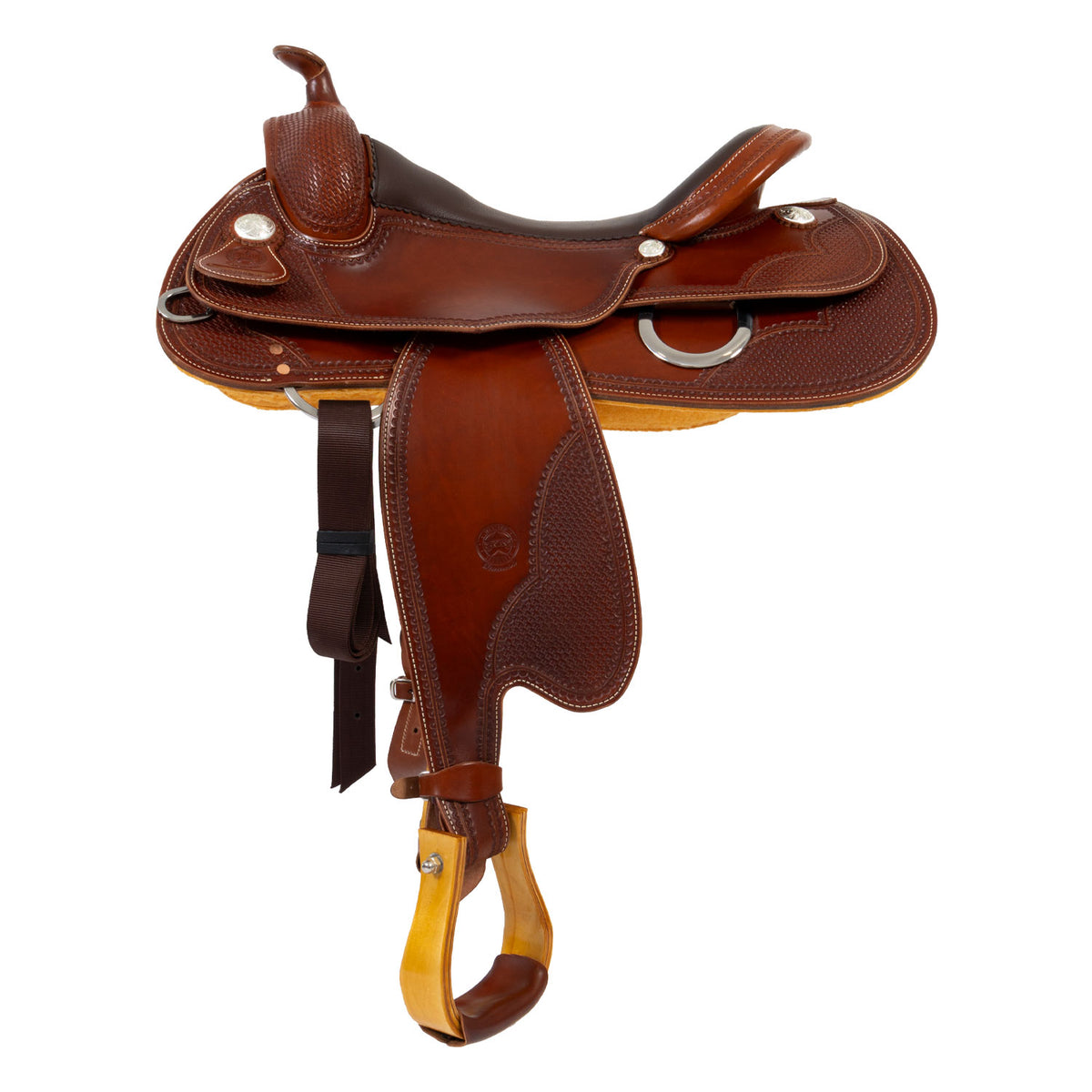 Selle de reining Garland Big Butterfly, travail corner basket, 16 ou 16,5 pouces