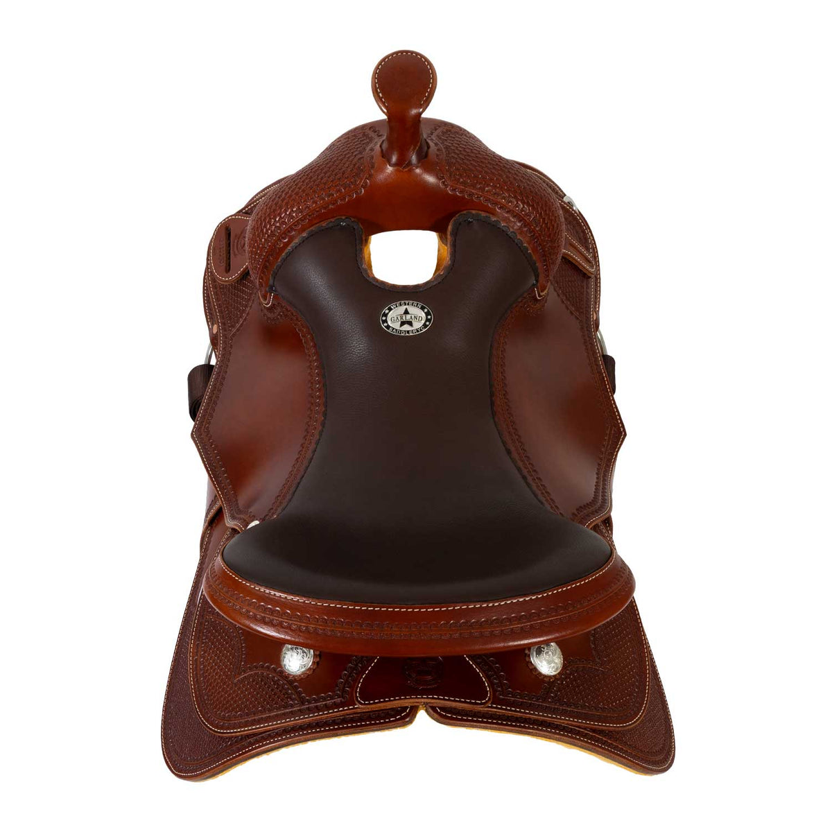 Selle de reining Garland Big Butterfly, travail corner basket, 16 ou 16,5 pouces
