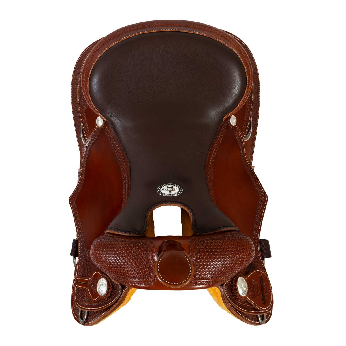 Selle de reining Garland Big Butterfly, travail corner basket, 16 ou 16,5 pouces