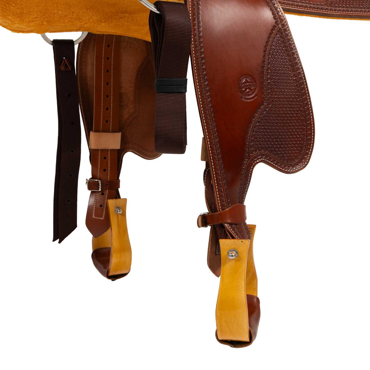 Selle de reining Garland Big Butterfly, travail corner basket, 16 ou 16,5 pouces