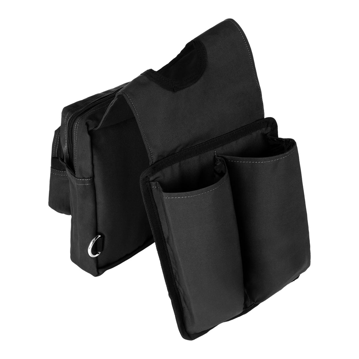 Sacoche de pommeau Lakota Trail Horn, compartiments zippés