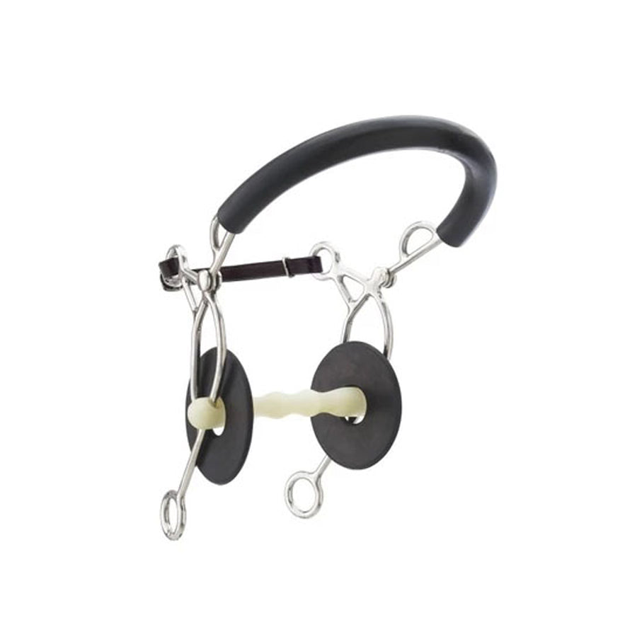 Hackamore Happy Mouth HB-2726 avec embouchure synthétique aromatisée