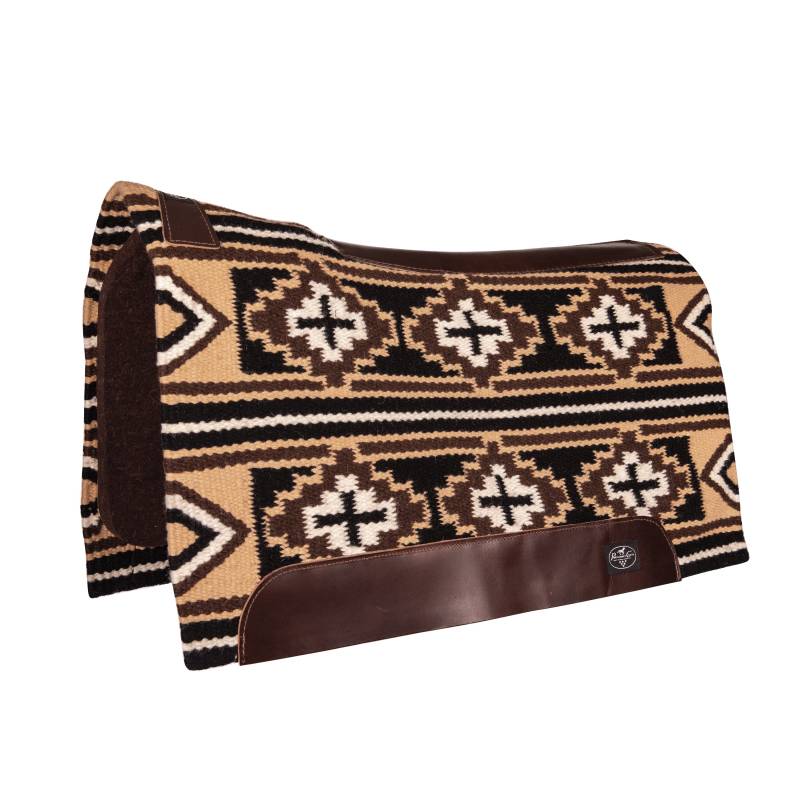 Tapis de selle western Professional's Choice laine NZ et feutre pressé, 33 x 38