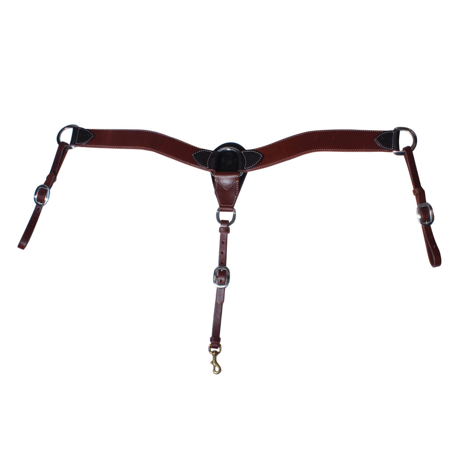Collier de chasse contour Professional's Choice Ranch en cuir fortement huilé