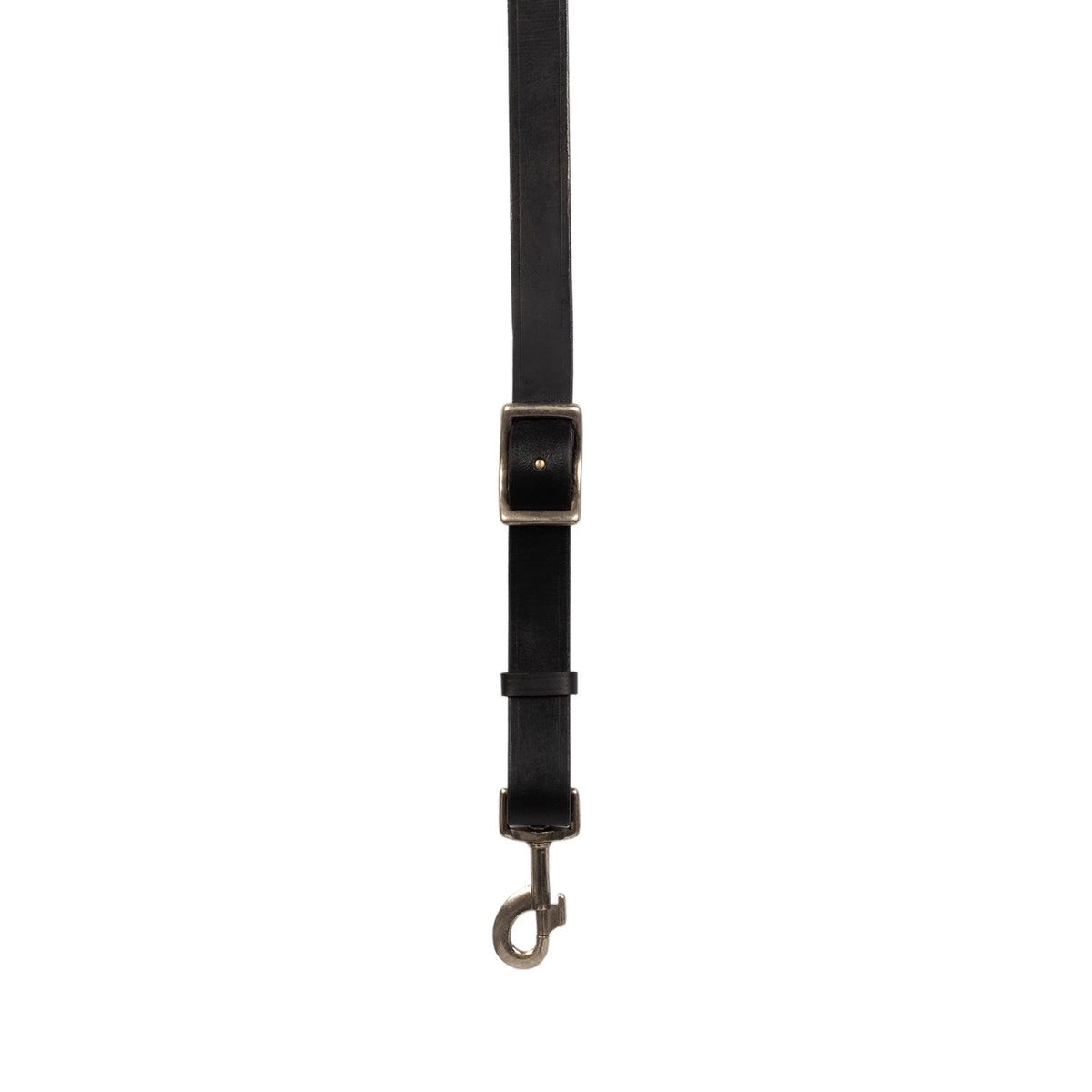Collier de chasse western Lakota en cuir à gravures florales