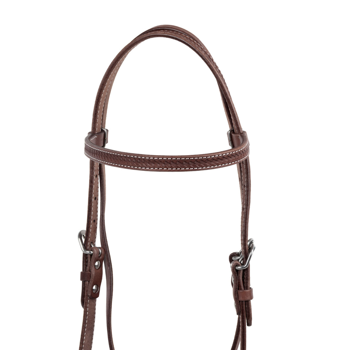 Bridon western Pool's Cross Over frontal droit, travail basket