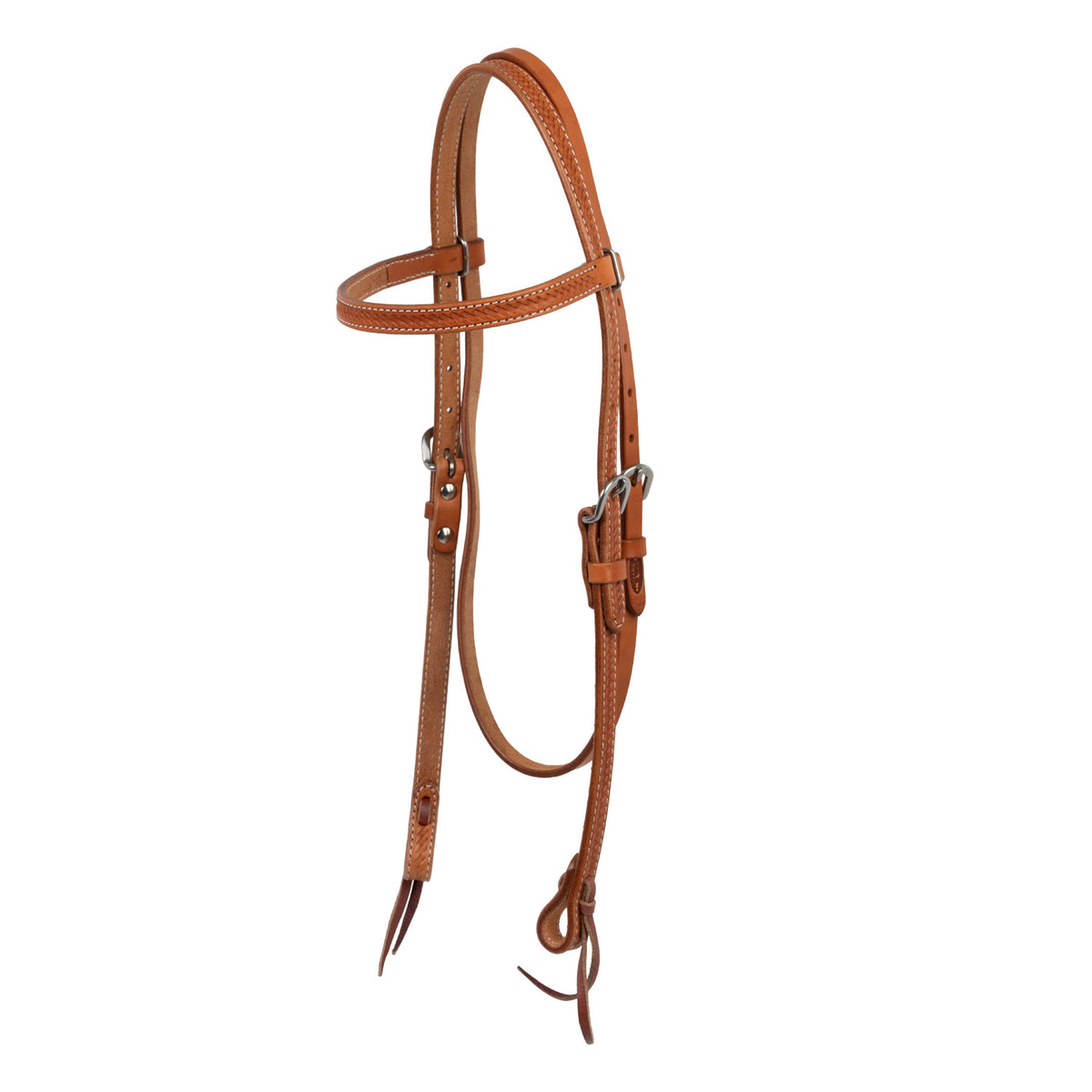Bridon western Pool's Cross Over frontal droit, travail basket