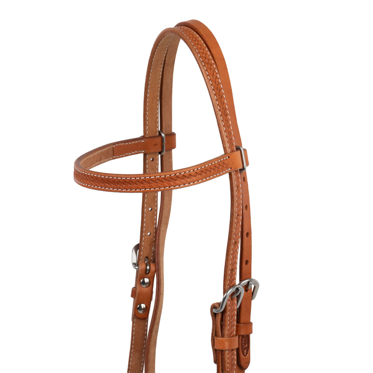 Bridon western Pool's Cross Over frontal droit, travail basket