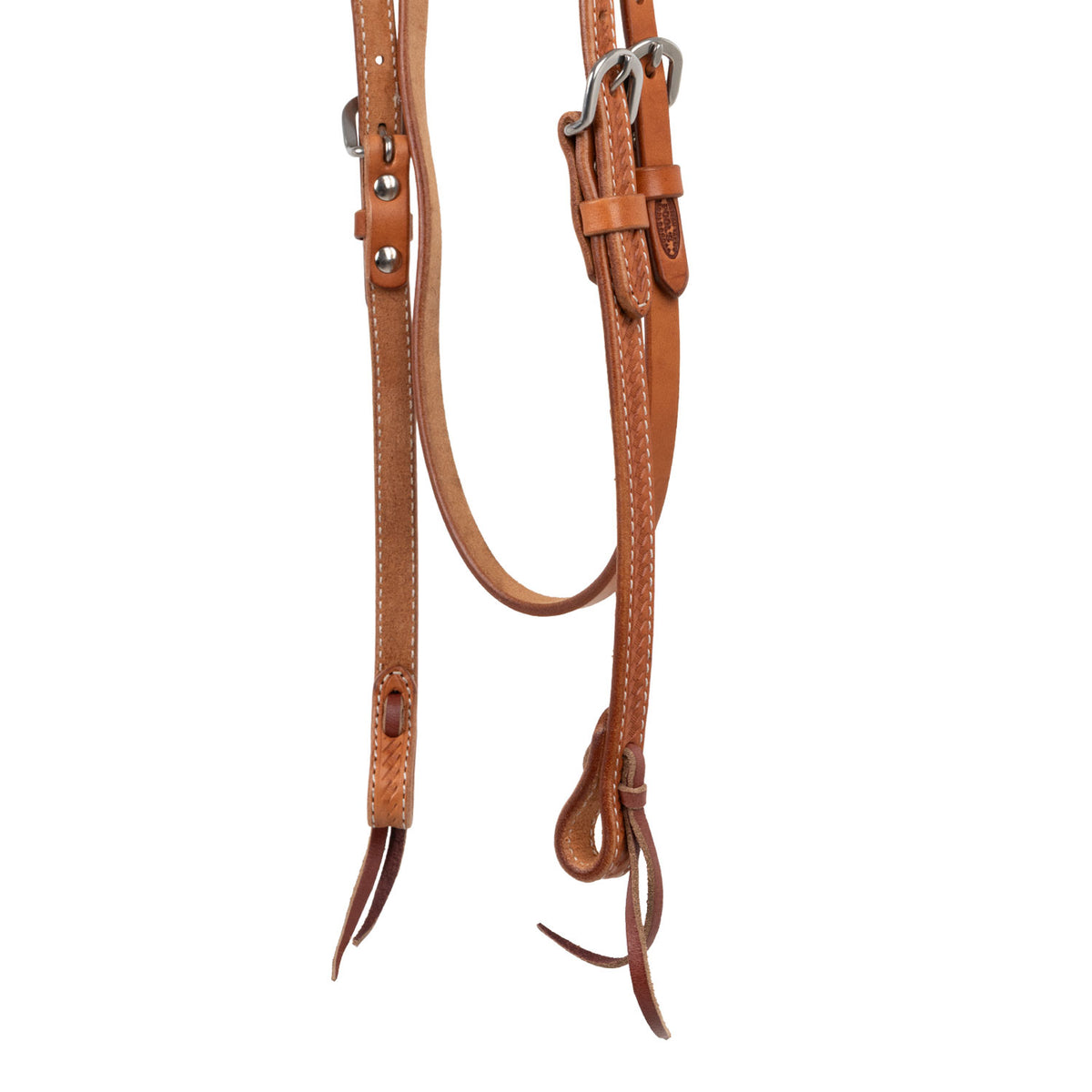 Bridon western Pool's Cross Over frontal droit, travail basket