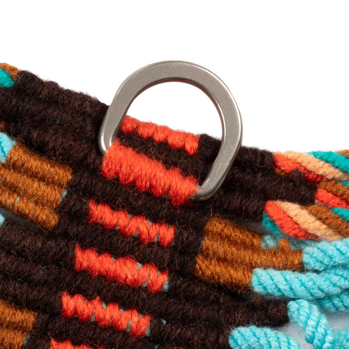 Sangle western Pool's Rope Comfort tressée main, motifs navajo