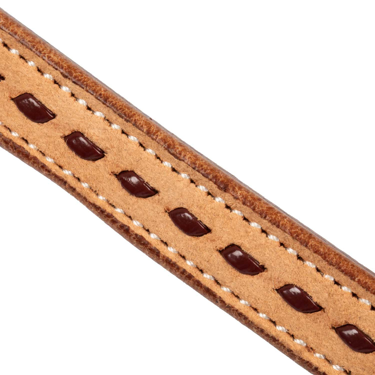 Rênes western Pool's en cuir bicolore