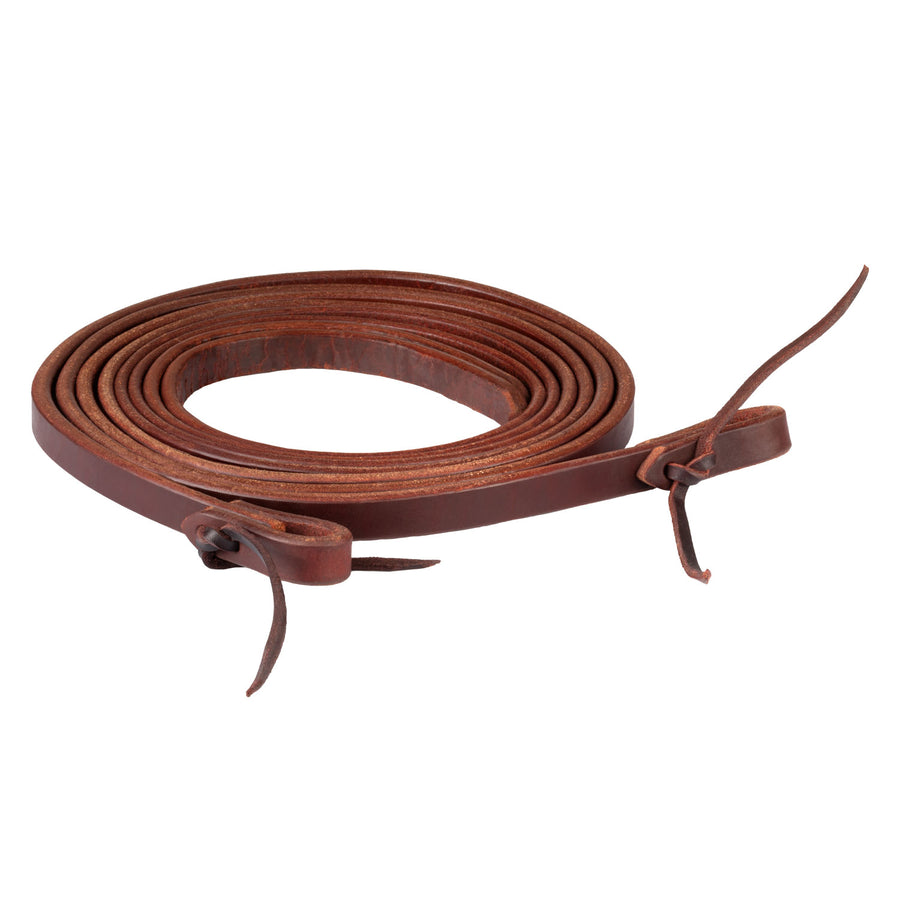 Rênes western Pool's en cuir huilé 3/4 pouce, fabriquées aux USA