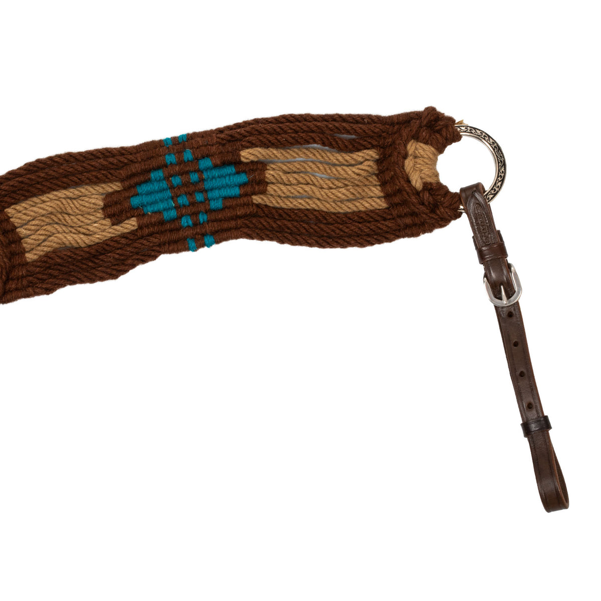 Collier de chasse western Pool's mohair, motif native
