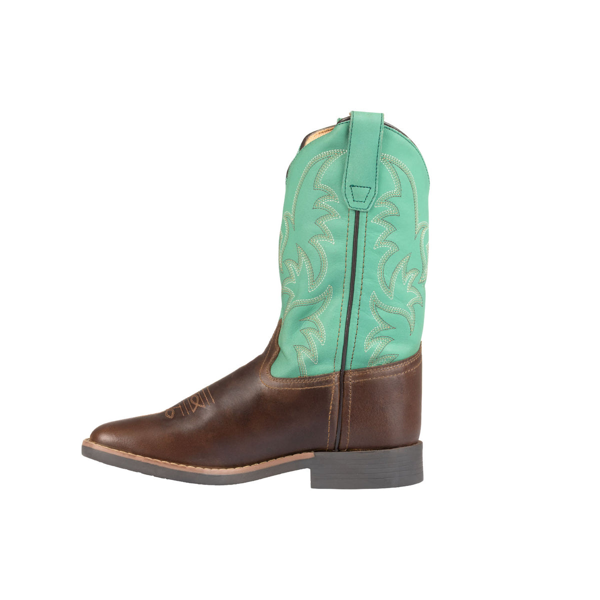 Bottes western enfant Pool's Monterey bicolores brodées