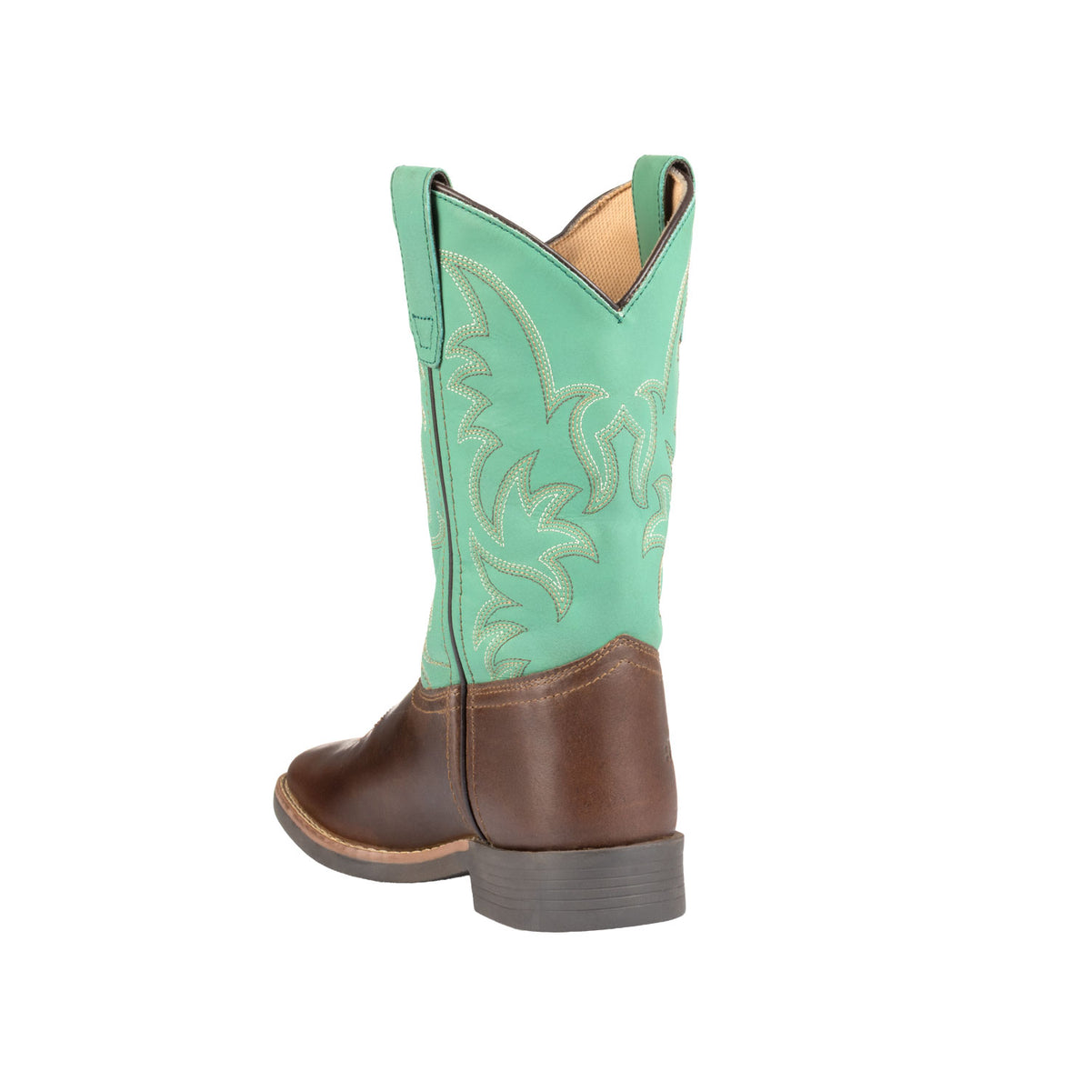 Bottes western enfant Pool's Monterey bicolores brodées