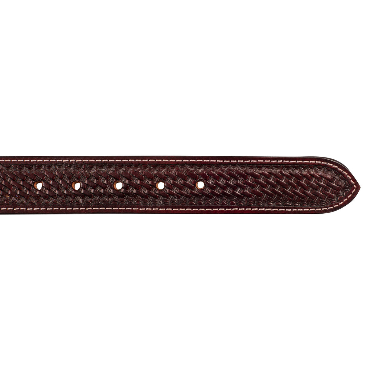 Ceinture western unisexe Pool's motif basket, boucle laiton zingué
