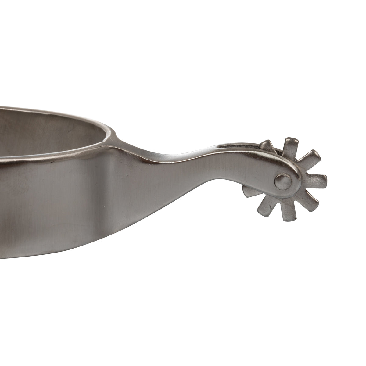 Éperons western unisexe Pool's en acier, molette dentée