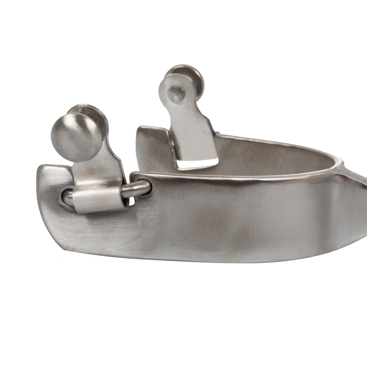 Éperons western unisexe Pool's en acier, molette dentée