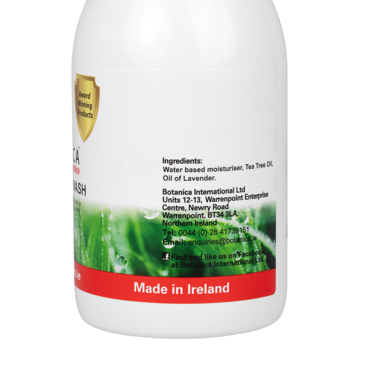 Gel nettoyant Botanica pour la peau et le poil du cheval, 300 ou 500 ml