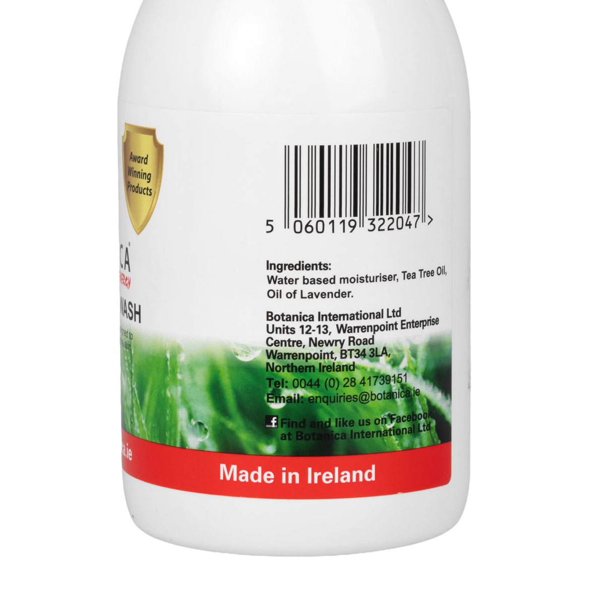Gel nettoyant Botanica pour la peau et le poil du cheval, 300 ou 500 ml
