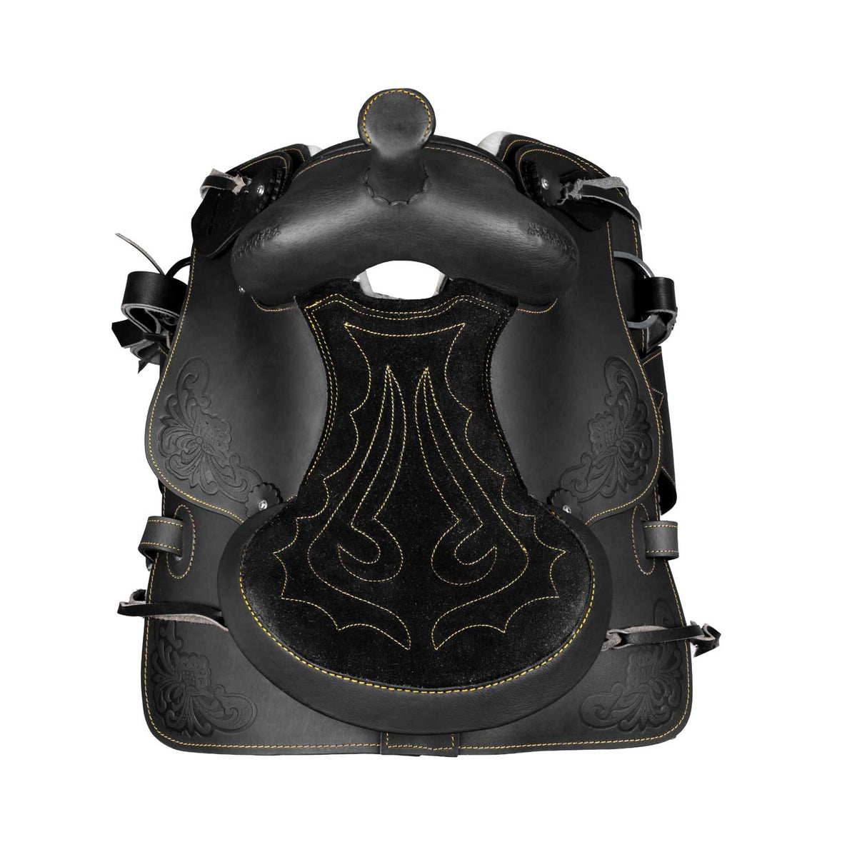 Selle western poney Lakota Prime, siège suédé, dessous mouton synthétique