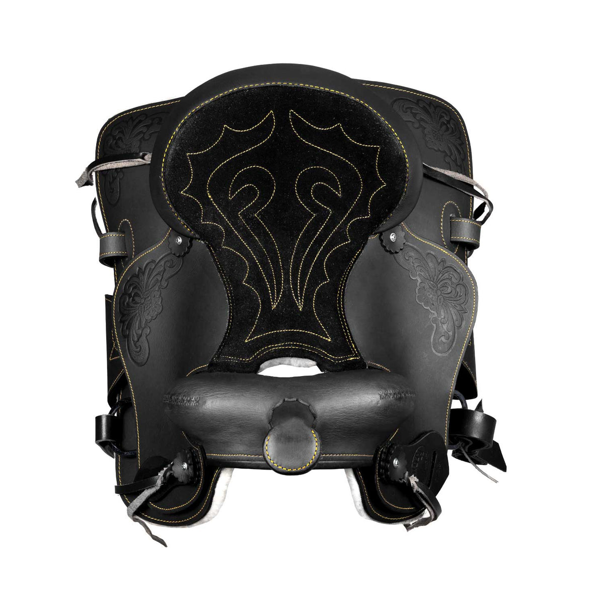 Selle western poney Lakota Prime, siège suédé, dessous mouton synthétique