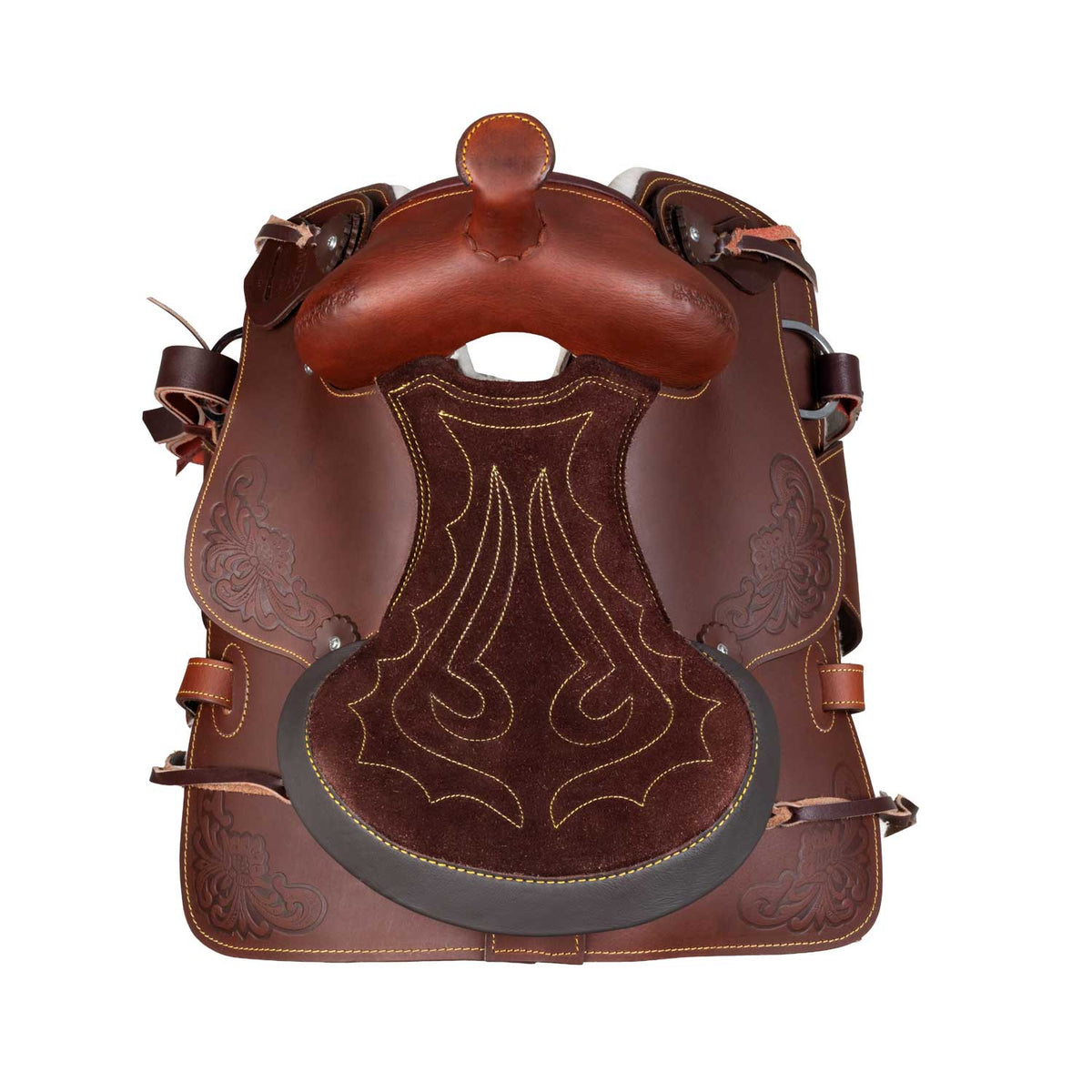 Selle western poney Lakota Prime, siège suédé, dessous mouton synthétique