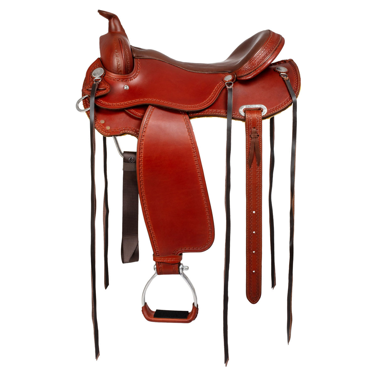 Selle de trail Pool's Classic, arçon Ralide full quarter, 16 ou 17 pouces