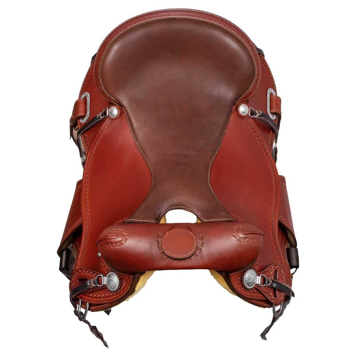 Selle de trail Pool's Classic, arçon Ralide full quarter, 16 ou 17 pouces