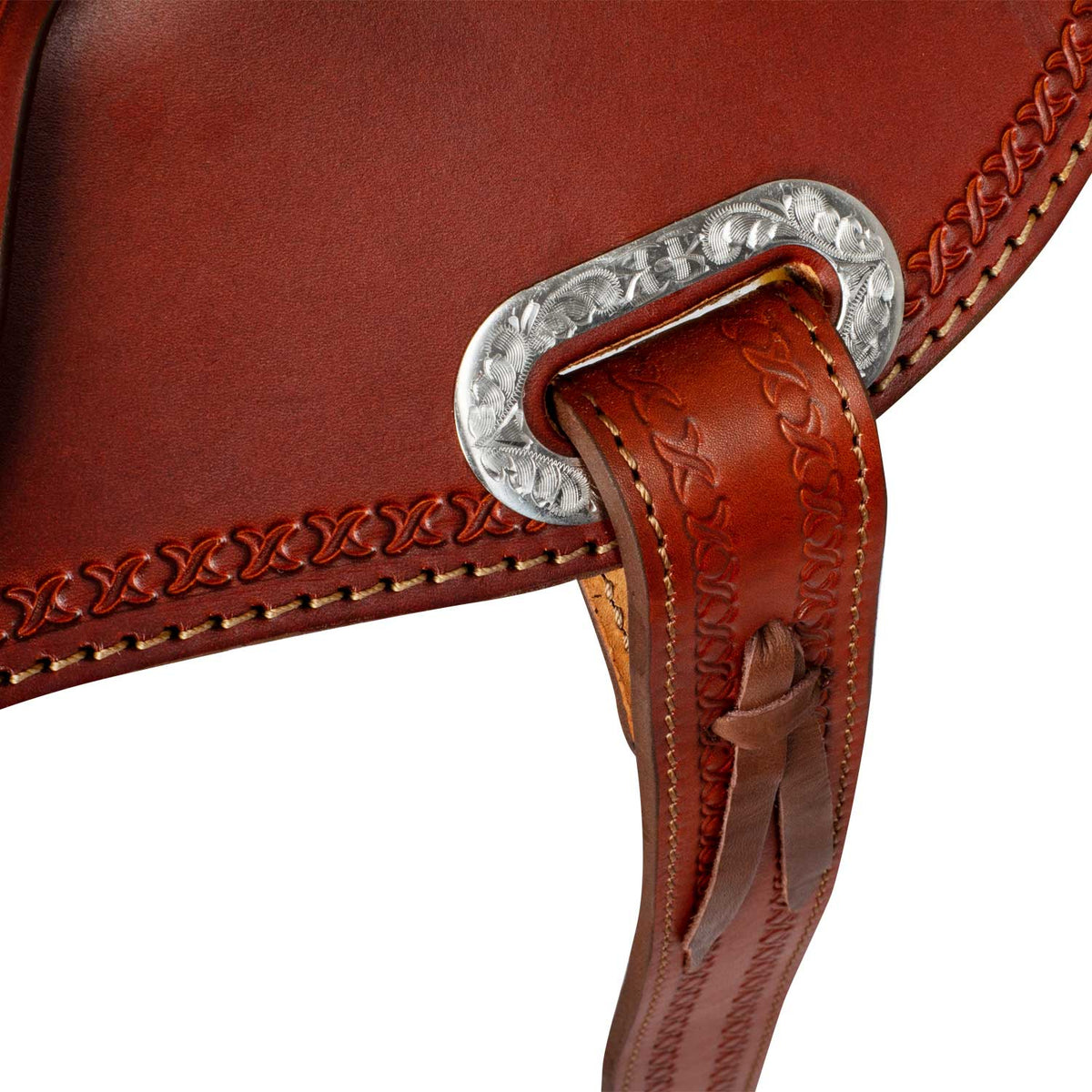 Selle de trail Pool's Classic, arçon Ralide full quarter, 16 ou 17 pouces