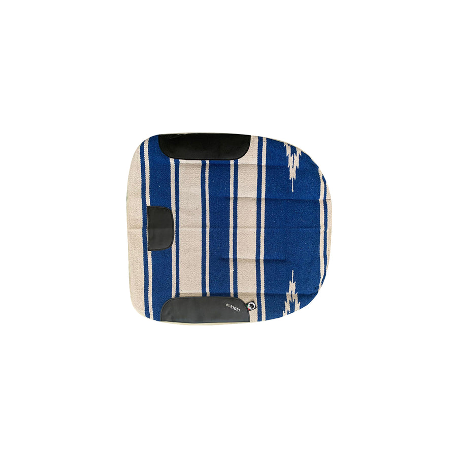 Tapis de selle western barrel Burioni navajo et pure laine