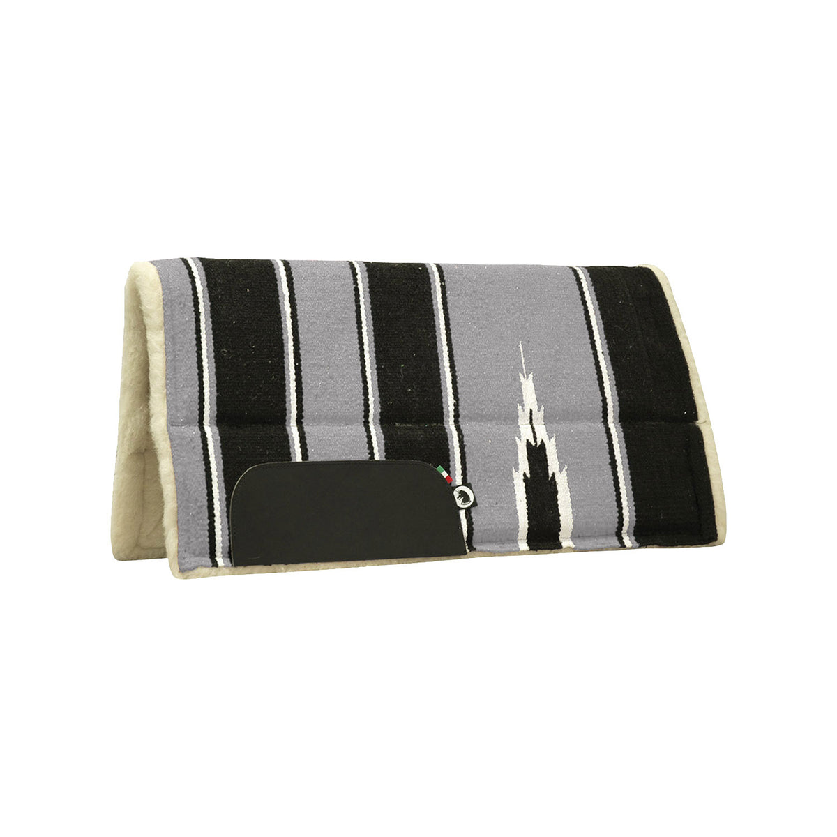 Tapis de selle western Burioni navajo, inserts néoprène, rembourrage laine