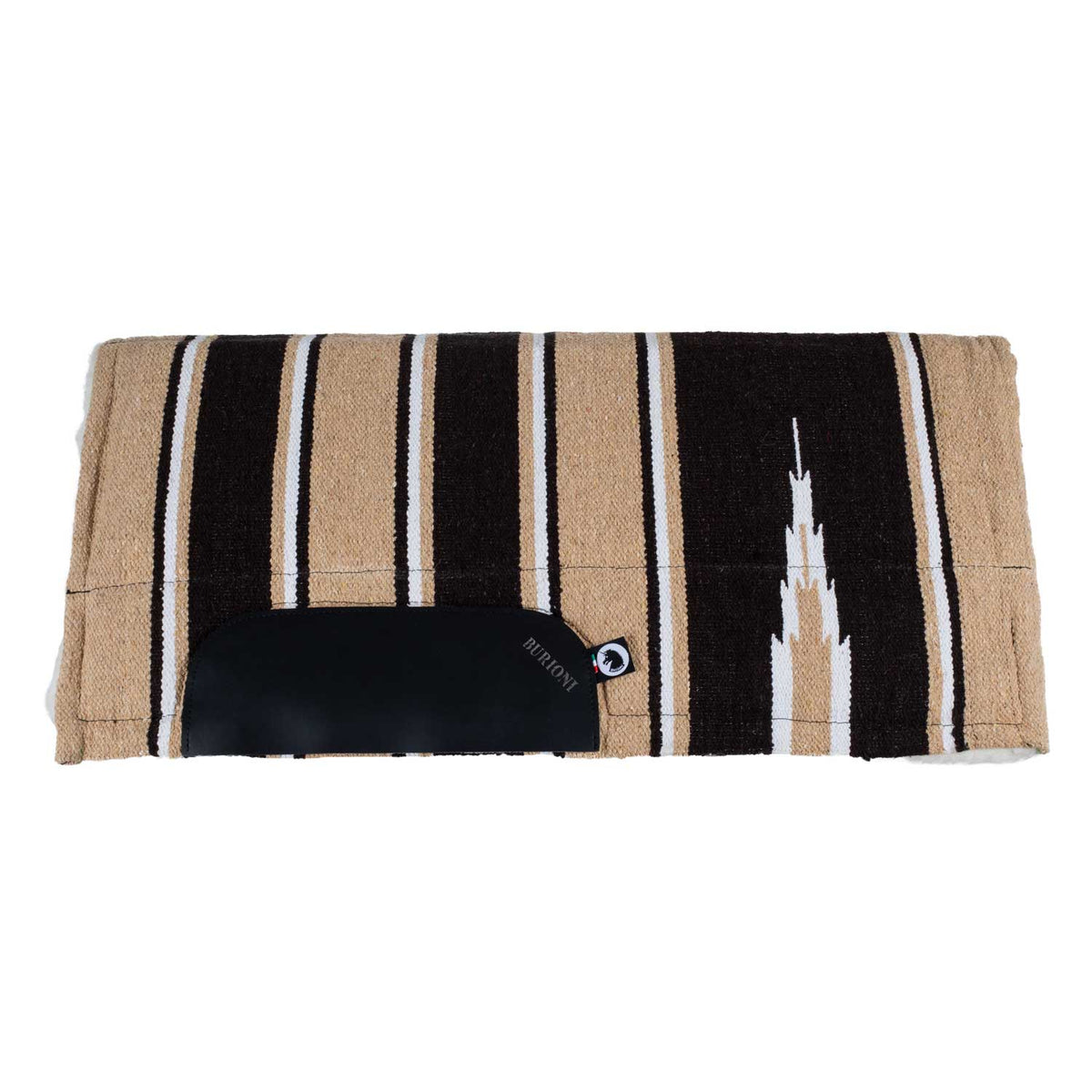 Tapis de selle western Burioni navajo, inserts néoprène, rembourrage laine