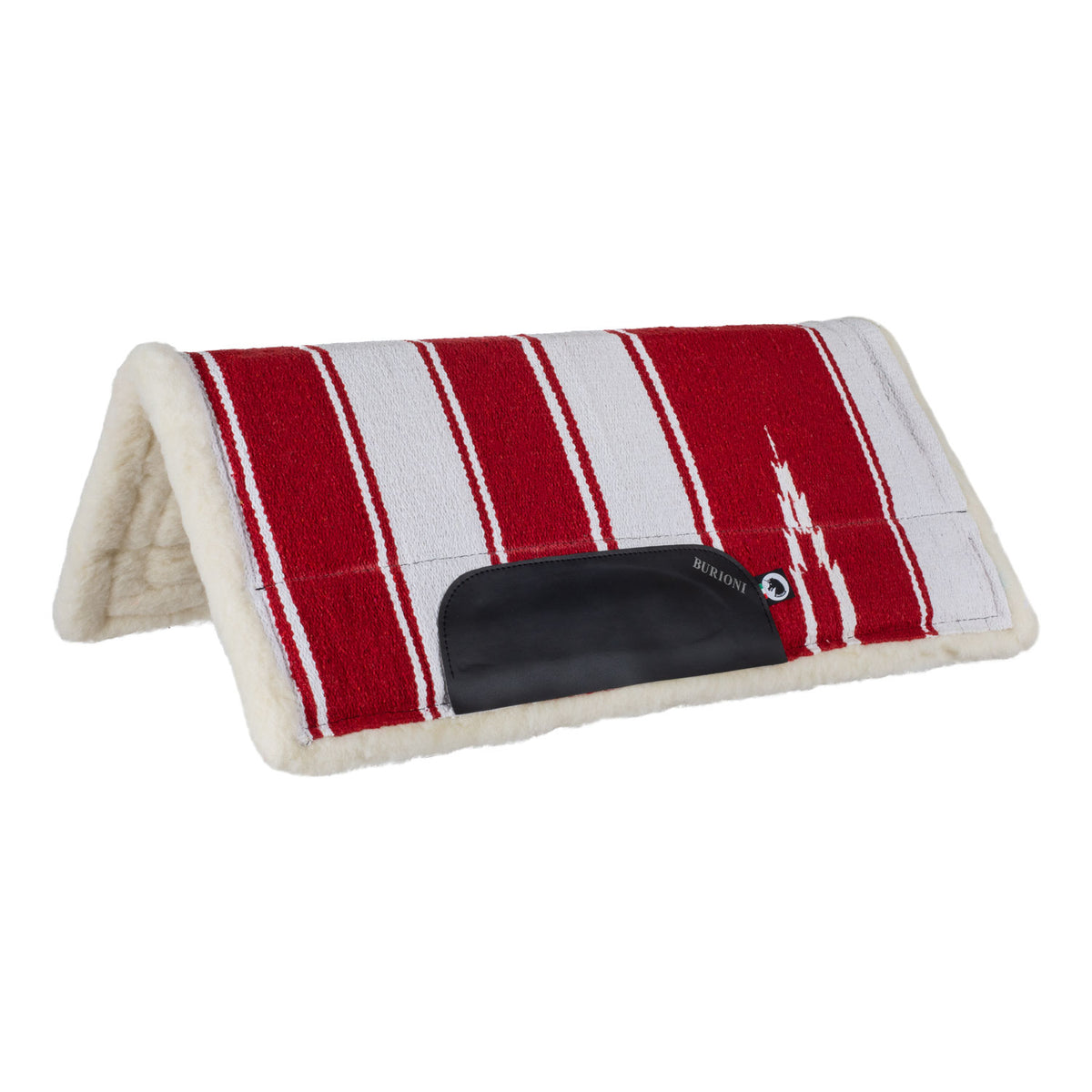 Tapis de selle western Burioni navajo, inserts néoprène, rembourrage laine