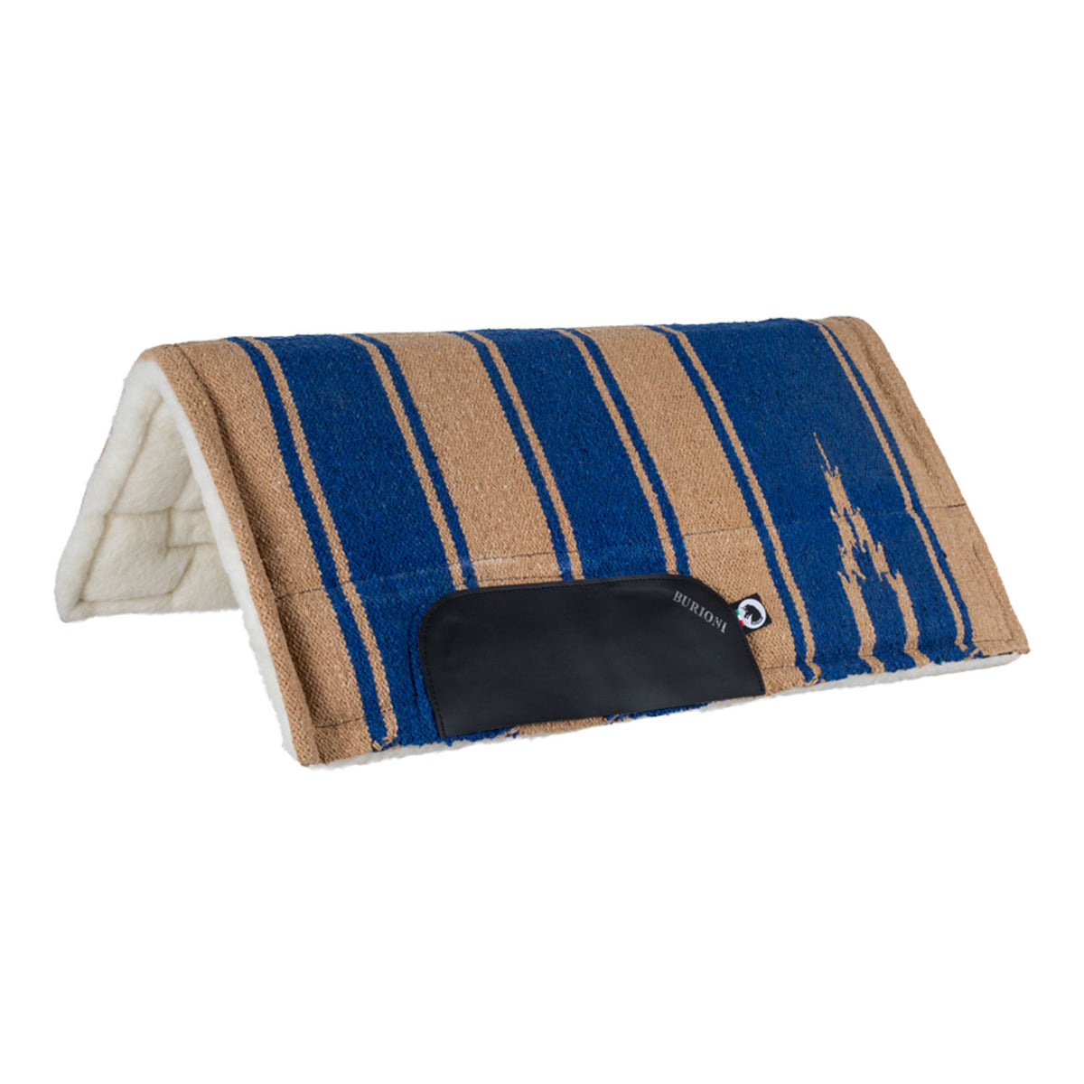Tapis de selle western Burioni navajo, inserts néoprène, rembourrage laine
