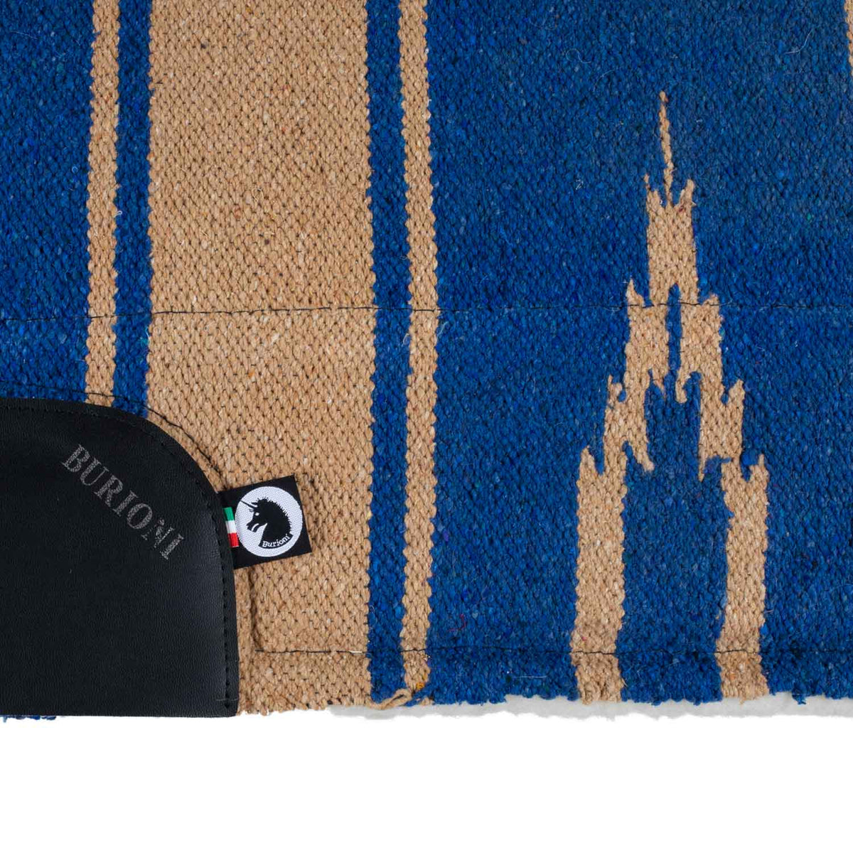 Tapis de selle western Burioni navajo, inserts néoprène, rembourrage laine